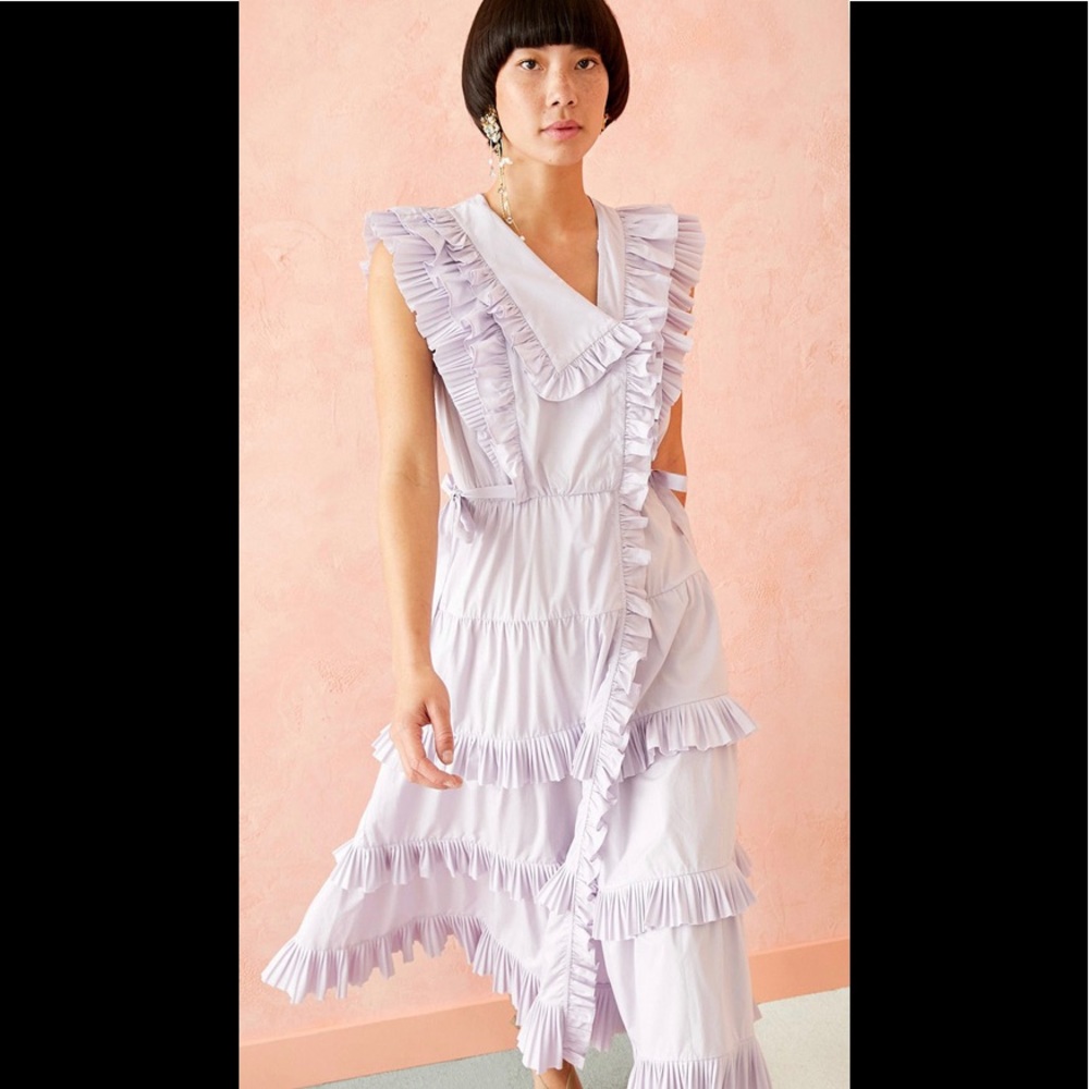 HOLD Ulla Johnson Acadia Dress in Thistle sz 14 XL